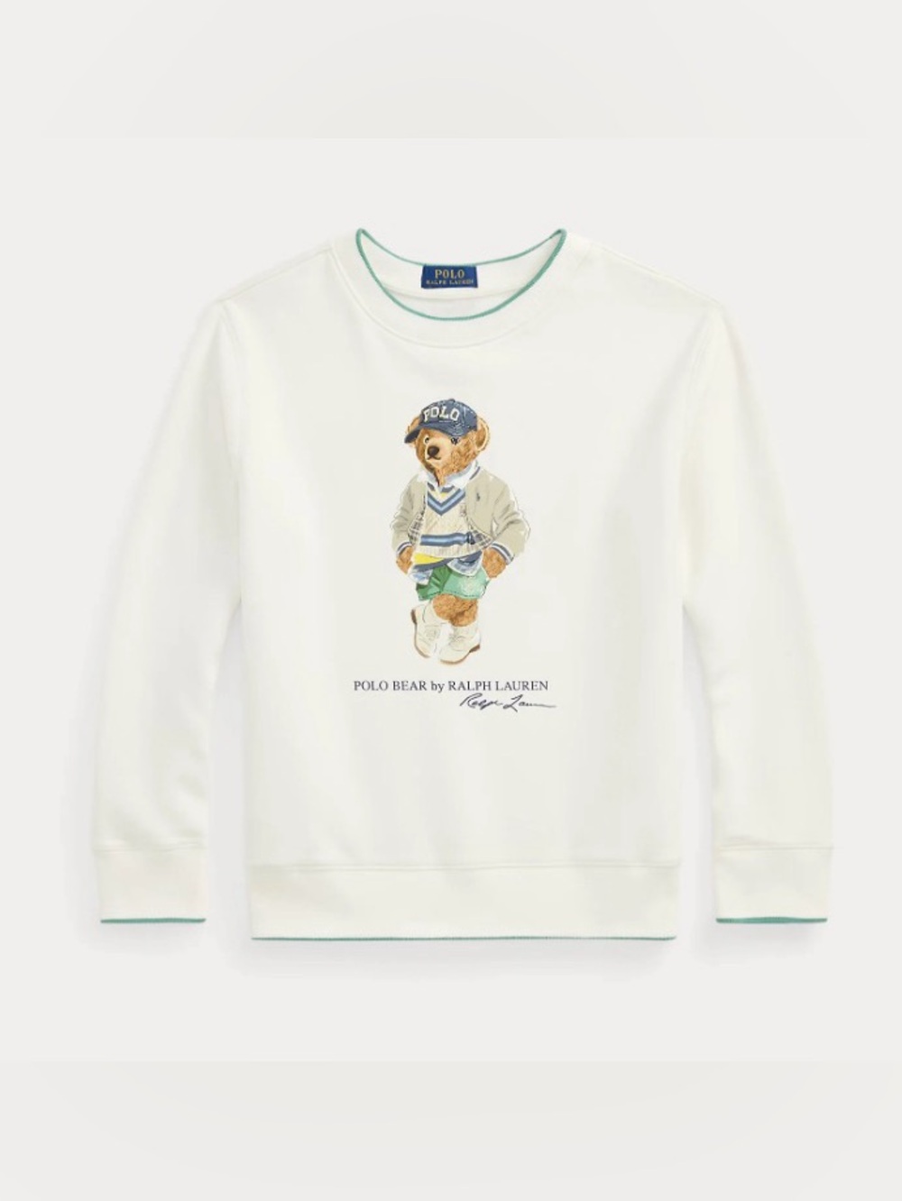 Polo Bear Fleece Sweatshirt (Size: 3T)